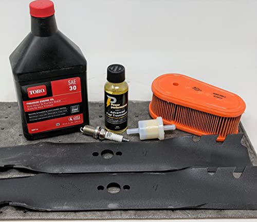 Toro Time Master & Briggs & Stratton Tune-up Kit with Fuel Treatment for Lawn Mowers