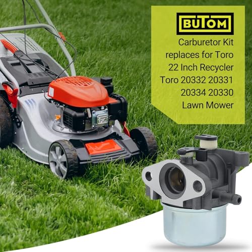 190CC Carburetor for Toro Lawn Mower 22 Inch Recycler 20332-20335 Maintenance Kit  
190CC Carburetor for Toro 22 Inch Re